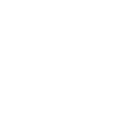 Symbol mit einem Standort-Pin und einer Stra&szlig;e auf blauem Hintergrund.